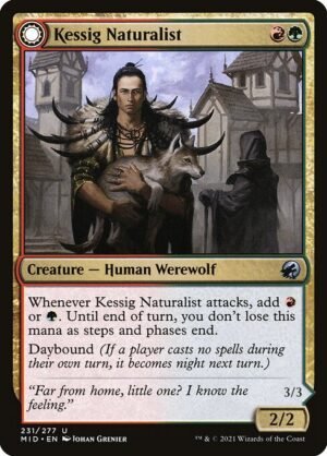 Kessig Naturalist // Lord of the Ulvenwald<br /><span class="collector-number">Collector No. 231</span>