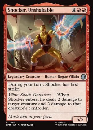 Shocker, Unshakable<br /><span class="collector-number">Collector No. 89</span>