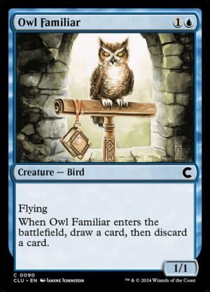 Owl Familiar<br /><span class="collector-number">Collector No. 90</span>