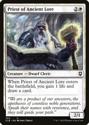 Priest of Ancient Lore<br /><span class="collector-number">Collector No. 704</span>
