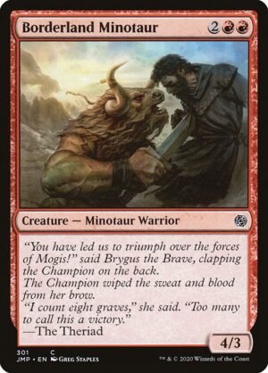 Borderland Minotaur<br /><span class="collector-number">Collector No. 301</span>