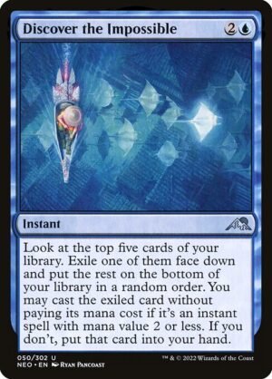 Discover the Impossible<br /><span class="collector-number">Collector No. 50</span>