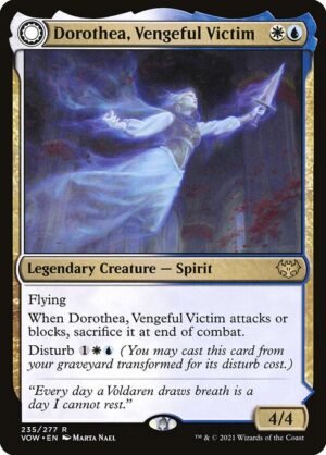 Dorothea, Vengeful Victim // Dorothea's Retribution<br /><span class="collector-number">Collector No. 235</span>