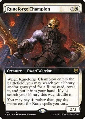 Runeforge Champion - Foil<br /><span class="collector-number">Collector No. 339</span>