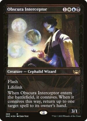 Obscura Interceptor - Foil<br /><span class="collector-number">Collector No. 389</span>