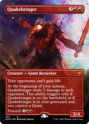 Quakebringer - Foil<br /><span class="collector-number">Collector No. 297</span>