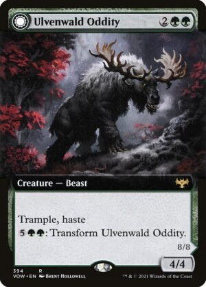 Ulvenwald Oddity // Ulvenwald Behemoth - Foil<br /><span class="collector-number">Collector No. 394</span>