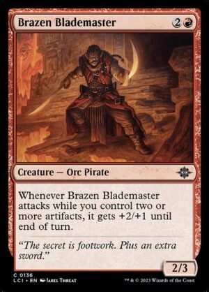 Brazen Blademaster<br /><span class="collector-number">Collector No. 136</span>