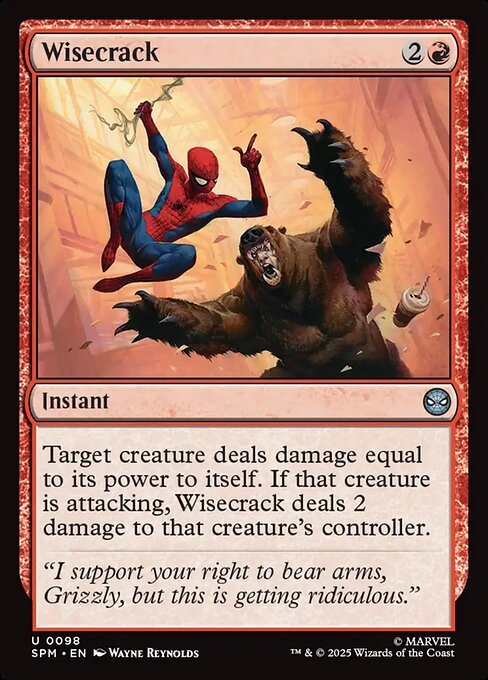 Wisecrack<br /><span class="collector-number">Collector No. 98</span>