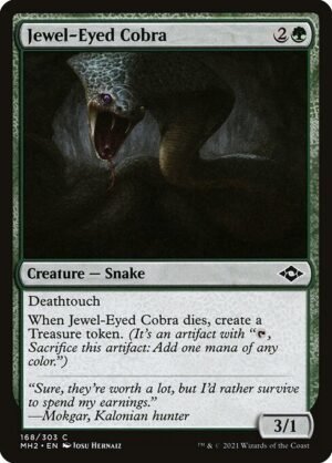 Jewel-Eyed Cobra<br /><span class="collector-number">Collector No. 168</span>