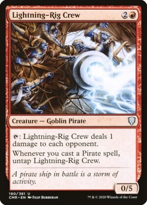 Lightning-Rig Crew<br /><span class="collector-number">Collector No. 190</span>