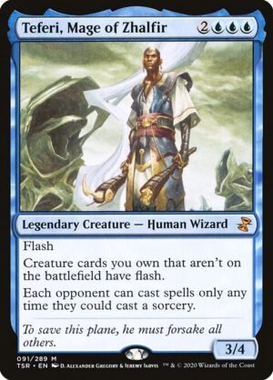 Teferi, Mage of Zhalfir<br /><span class="collector-number">Collector No. 91</span>