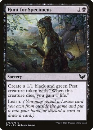 Hunt for Specimens<br /><span class="collector-number">Collector No. 73</span>