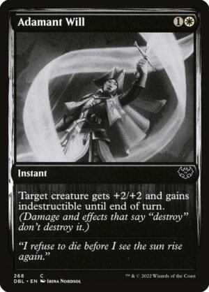 Adamant Will<br /><span class="collector-number">Collector No. 268</span>