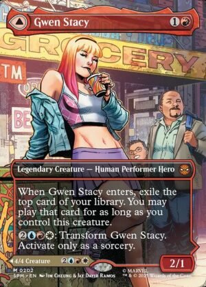 Gwen Stacy // Ghost-Spider - Foil<br /><span class="collector-number">Collector No. 202</span>