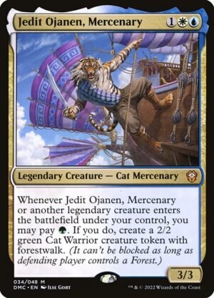 Jedit Ojanen, Mercenary - Foil<br /><span class="collector-number">Collector No. 34</span>