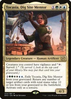 Tocasia, Dig Site Mentor<br /><span class="collector-number">Collector No. 224</span>