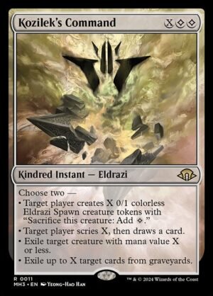 Kozilek's Command - Foil<br /><span class="collector-number">Collector No. 11</span>