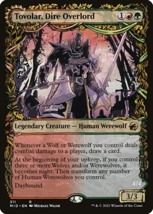 Tovolar, Dire Overlord // Tovolar, the Midnight Scourge - Foil<br /><span class="collector-number">Collector No. 311</span>