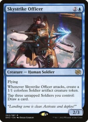 Skystrike Officer - Foil<br /><span class="collector-number">Collector No. 62</span>