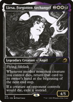 Liesa, Forgotten Archangel - Foil<br /><span class="collector-number">Collector No. 319</span>