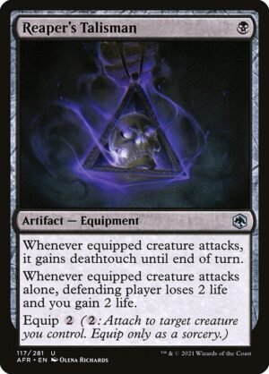Reaper's Talisman<br /><span class="collector-number">Collector No. 117</span>