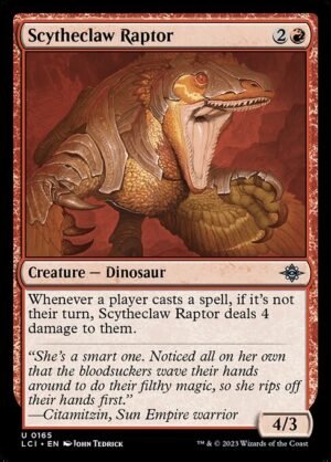 Scytheclaw Raptor<br /><span class="collector-number">Collector No. 165</span>