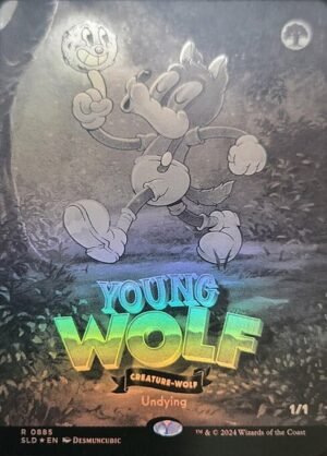 Young Wolf - Foil<br /><span class="collector-number">Collector No. 885</span>