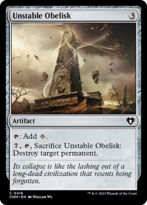 Unstable Obelisk<br /><span class="collector-number">Collector No. 416</span>