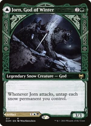 Jorn, God of Winter // Kaldring, the Rimestaff - Foil<br /><span class="collector-number">Collector No. 317</span>