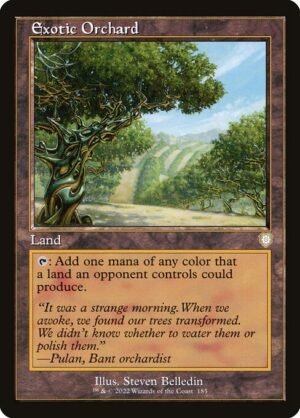 Exotic Orchard<br /><span class="collector-number">Collector No. 185</span>