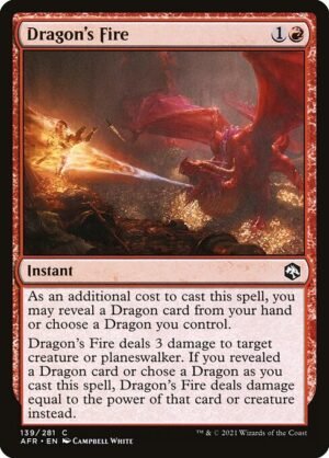 Dragon's Fire<br /><span class="collector-number">Collector No. 139</span>