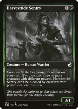 Harvesttide Sentry<br /><span class="collector-number">Collector No. 186</span>