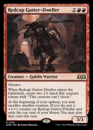Redcap Gutter-Dweller - Foil<br /><span class="collector-number">Collector No. 146</span>