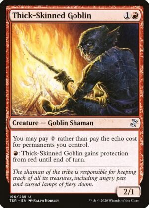 Thick-Skinned Goblin<br /><span class="collector-number">Collector No. 196</span>