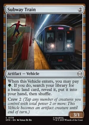 Subway Train<br /><span class="collector-number">Collector No. 178</span>