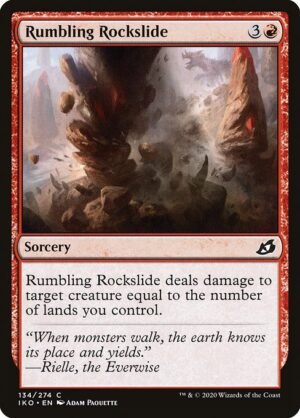 Rumbling Rockslide<br /><span class="collector-number">Collector No. 134</span>