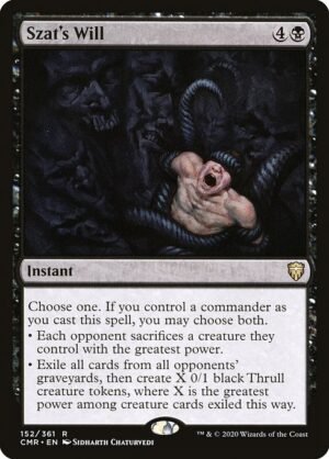 Szat's Will - Foil<br /><span class="collector-number">Collector No. 152</span>