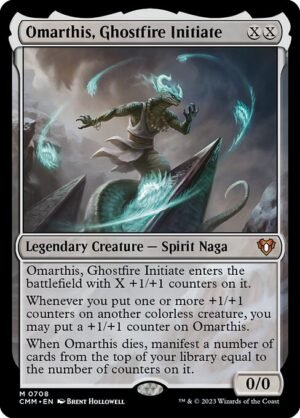 Omarthis, Ghostfire Initiate - Foil<br /><span class="collector-number">Collector No. 708</span>