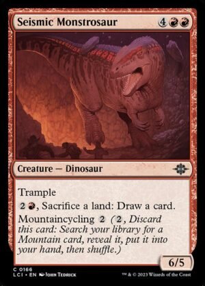 Seismic Monstrosaur<br /><span class="collector-number">Collector No. 166</span>