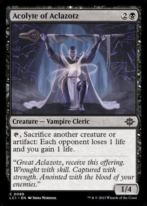 Acolyte of Aclazotz<br /><span class="collector-number">Collector No. 89</span>
