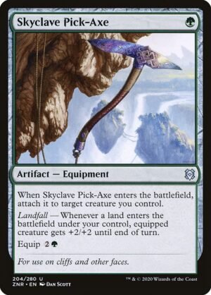 Skyclave Pick-Axe<br /><span class="collector-number">Collector No. 204</span>