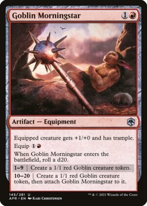 Goblin Morningstar<br /><span class="collector-number">Collector No. 145</span>