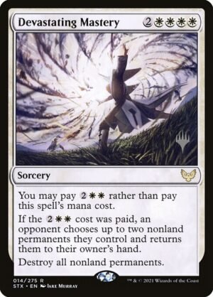 Devastating Mastery - Foil<br /><span class="collector-number">Collector No. 14p</span>