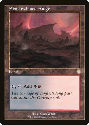 Shadowblood Ridge<br /><span class="collector-number">Collector No. 199</span>