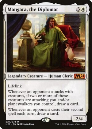 Mangara, the Diplomat - Foil<br /><span class="collector-number">Collector No. 27</span>