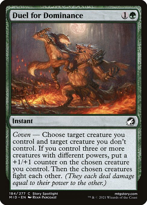 Duel for Dominance<br /><span class="collector-number">Collector No. 184</span>