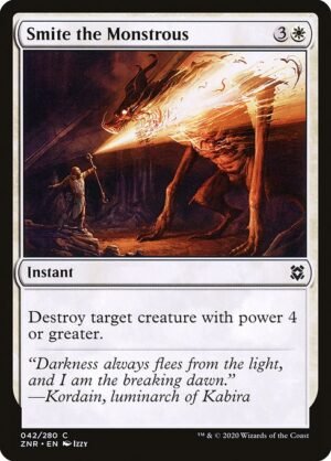 Smite the Monstrous<br /><span class="collector-number">Collector No. 42</span>