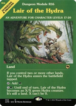 Lair of the Hydra - Foil<br /><span class="collector-number">Collector No. 356</span>