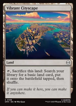 Vibrant Cityscape<br /><span class="collector-number">Collector No. 188</span>